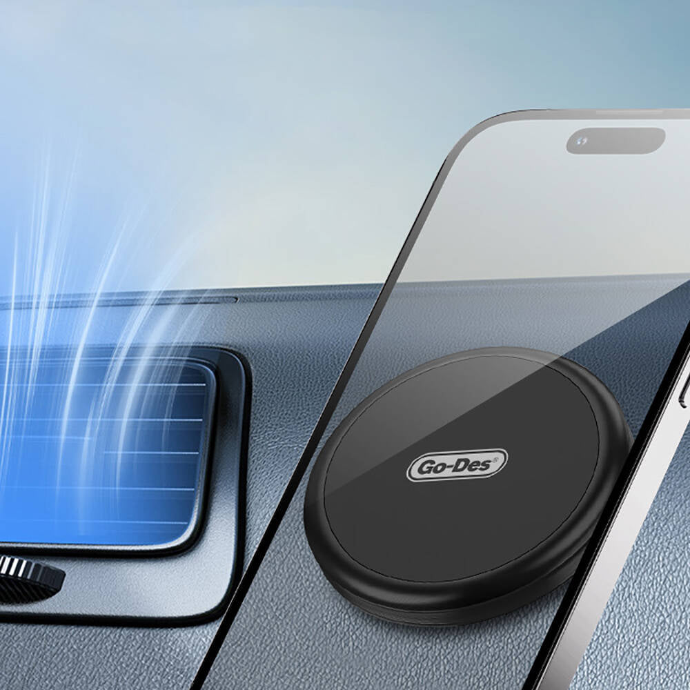 Go Des GD-HD303 Jiroskobik Sabitleme Özellikli Magnetik Direksiyon Tasarım Araç Telefon Tutucu Go Des GD-HD303 Jiroskobik Sabitleme Özellikli Magnetik Direksiyon Tasarım Araç Telefon Tutucu